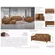 Isla Cognac Leather 84" Sofa