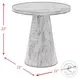 Odette White End Table