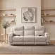 Belmont Linen 91" Zero Gravity Triple Power Reclining Sofa with Drop Down Table and USB Charging