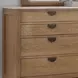 Escape Glazed Natural Oak Dresser And Mirror