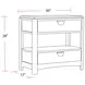 Escape Glazed Natural Oak Nightstand