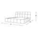 Escape Fluffy River Rock King Upholstered Panel Bed