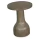 Bosley Lt. Brown Porpoise Round Accent Table