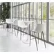 Magnus White And Walnut Bar Stool Set Of 2