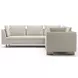 Altura Oatmeal 2 Piece Modular L Sectional with RAF Loveseat
