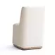 Melissa Cream Performance Fabric Upholstered Dining Chair