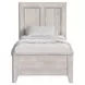 Carlson Washed Linen Twin Panel Bed