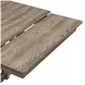 Harrisburg Walnut Brown 94" Extendable Rectangular Dining Table