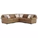 Grandview Brown Leather Sectional