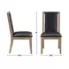 Orinda Brown Side Chair Set of 2
