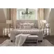 Jackie Crepe King Upholstered Sleigh Bed