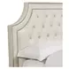 Jasmine Champagne Natural King Upholstered Panel Bed