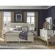 Willowbrook Egg Shell White 9 Drawer Dresser with Rectangular Mirror