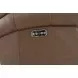 Blair Dobbs Saddle Leather Power Recliner with Nailhead Trim and USB Charging