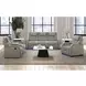 Tundra Simba Taupe Motion Recliner with LED