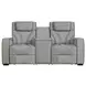 Tundra Simba Taupe Motion Reclining Living Room Set with Wireless Charger and LED