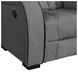 Tundra Simba Slate Motion Recliner with LED