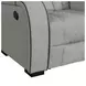 Tundra Simba Taupe Motion Recliner with LED