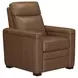 Fortmere Renaissance Tobacco Leather Manual Pushback Recliner