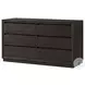Bello Cocoa 6 Drawer Dresser