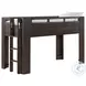 Bello Cocoa Twin Low Loft Bed