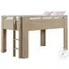 Bello Sandstone Full Low Loft Bed