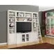 Boca Cottage White 5 Piece Entertainment Wall