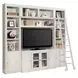 Boca Cottage White 5 Piece Entertainment Wall