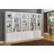 Boca Cottage White 6 Piece Library Wall