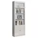 Boca Cottage White 6 Piece Library Wall