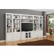 Boca Cottage White 7 Piece Entertainment Wall