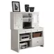 Boca Cottage White 48" Credenza with Hutch