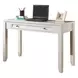Boca Cottage White 48" Desk with Hutch