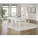 Boca Cottage White 57" Writing Desk