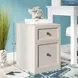 Boca Cottage White Rolling File