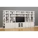 Boca Cottage White 56" TV Console