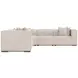 Bliss Cream 6 Piece Modular Power Reclining Sectional with Pillows