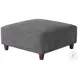 Bella Asphalt Square Cocktail Ottoman