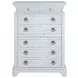 Summer Creek Blue 8 Drawer Chest