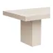 Antonius Terrazzo Outdoor 79" Rectangular Concrete Top Dining Table