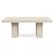 Antonius Terrazzo Outdoor Rectangular Concrete Top Dining Room Set