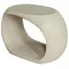 Albers Cream Outdoor Stool
