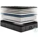 BRB 24 Series 1 Black Medium Pillow Top Hybrid California King Size Mattress