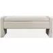 Braun Natural Storage Upholstered Bench