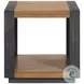 Stephen Light Oak And Black End Table