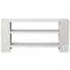 Stratum Mist 67" Console Table with 2 Shelves