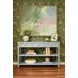 Briar Light Blue 52" Glass Top Console Table with 3 Drawers