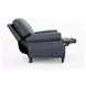 Briarwood Santa Fe Ocean Leather Push Thru The Arms Recliner with Nailhead Trim