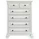 Sumner Antique White 6 Drawer Chest