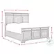 Sumner Distressed Black King Panel Bed